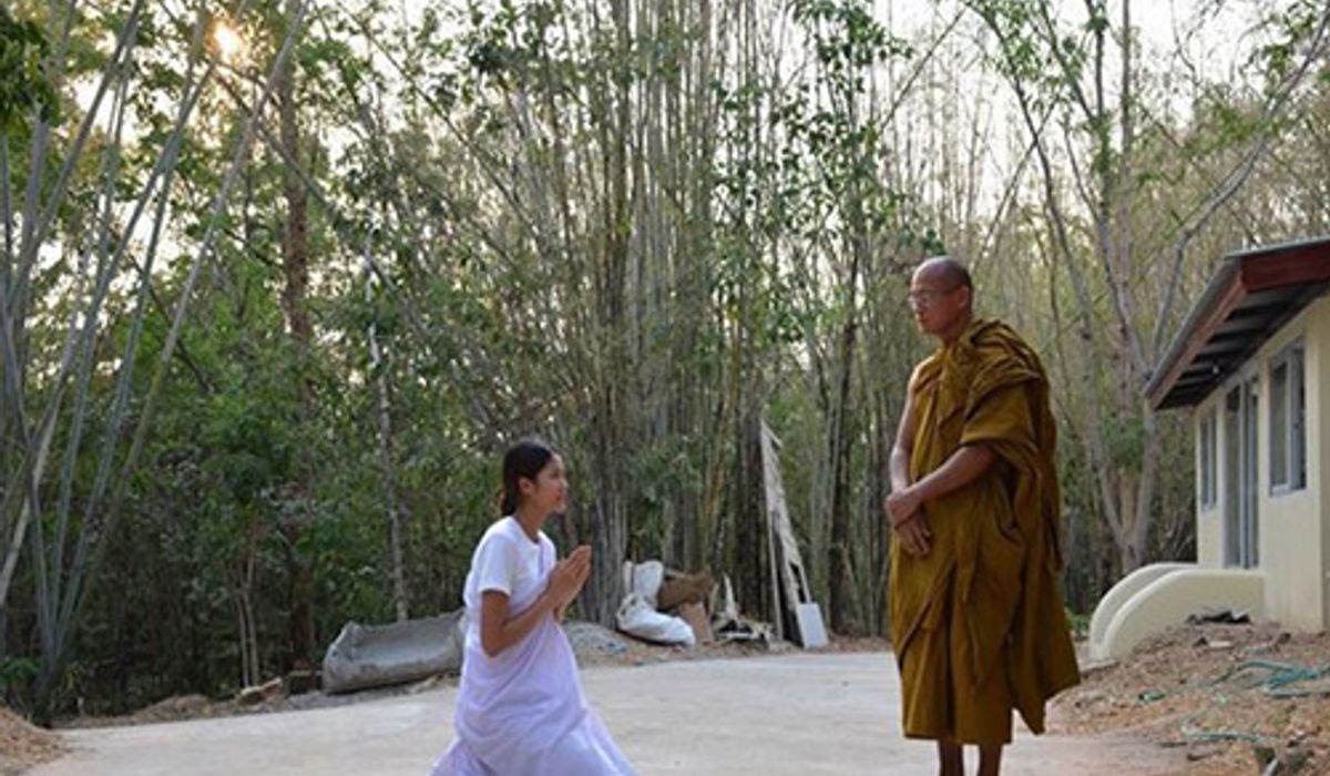 แนท ซุ่มปฏิบัติธรรมวัดป่า-FCอนุโมทนา