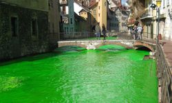 คนฝรั่งเศสตกใจ อยู่ๆ แม่น้ำก็เปลี่ยนเป็น..สีเขียว