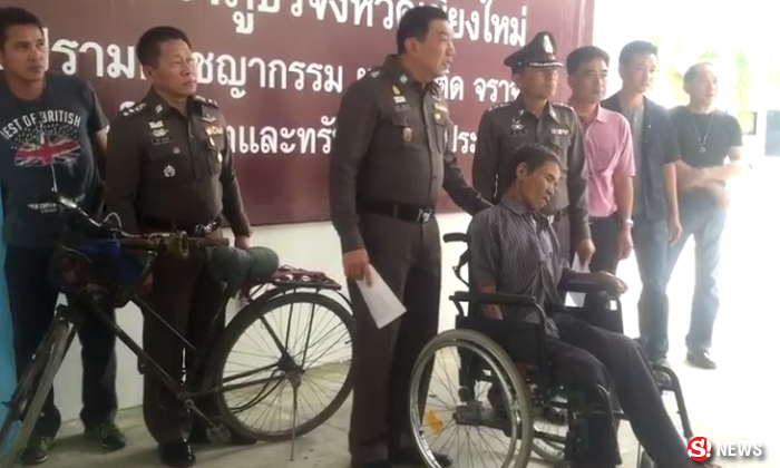 ลุงฆ่าโหดฟันหนุ่ม 28 แผล ปั่นจักรยานหนีข้ามจังหวัด หมดแรงเป็นลม