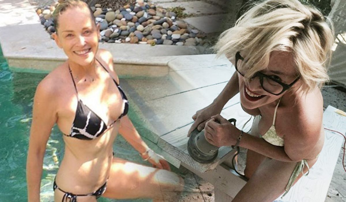 "ชารอน สโตน" ทำโลกสะท้าน อวดหุ่นแซ่บของคนอายุ 58