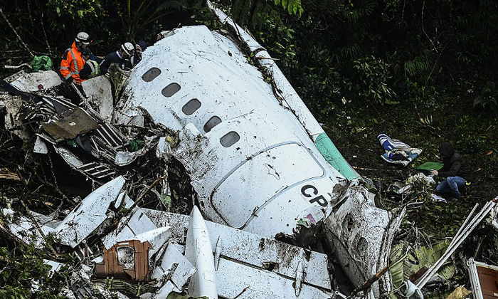 หลักฐานชี้! เครื่องบินตกในโคลอมเบีย เพราะน้ำมันหมด
