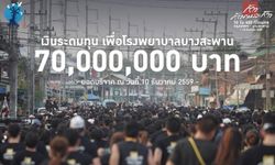 ยอดบริจาคก้าวคนละก้าว ของ”ตูน บอดี้สแลม” รวม 70 ล้านบาท