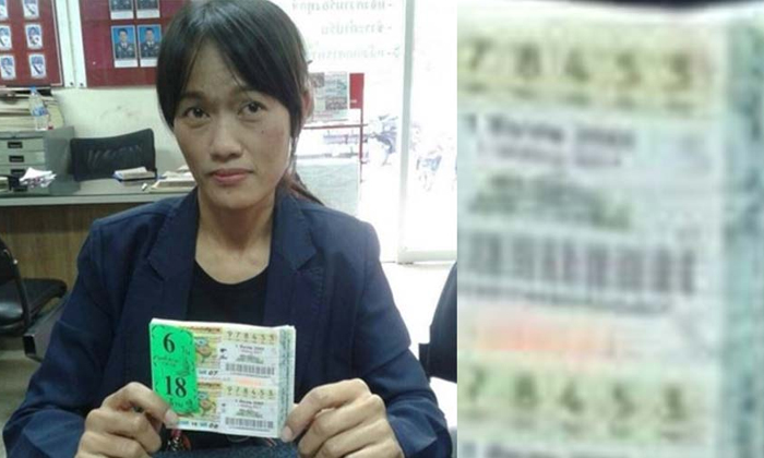 สาวออฟฟิศย่านบางนา มหาเฮง! ถูกลอตเตอรี่ 18 ล้าน