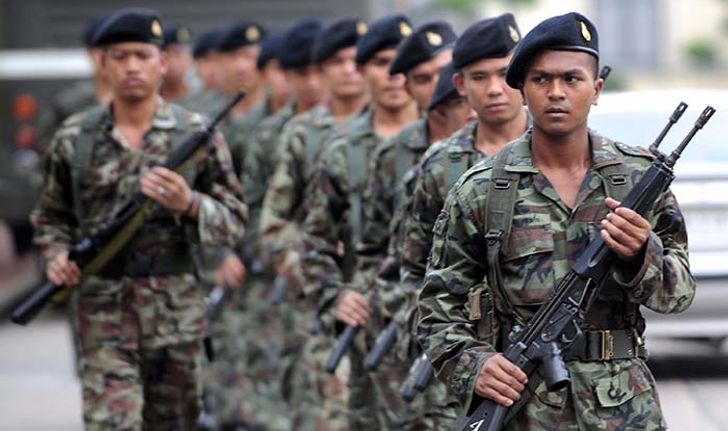 กองทัพเตรียมคัดเลือกชายไทยเข้าเป็นทหารเกณฑ์ในปีนี้  103,097 นาย