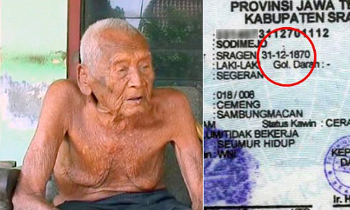 คุณทวดอินโดนีเซีย อายุ 146 ปี เสียชีวิตลงอย่างสงบแล้ว