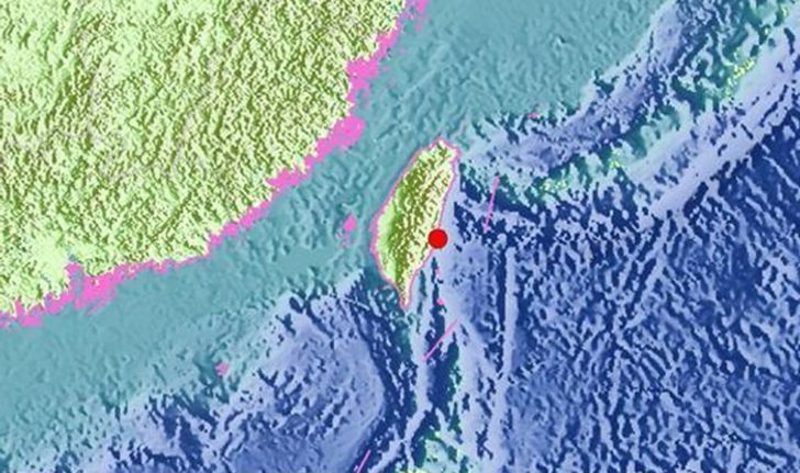 แผ่นดินไหว 5.6 เขย่าตะวันออกเกาะไต้หวัน