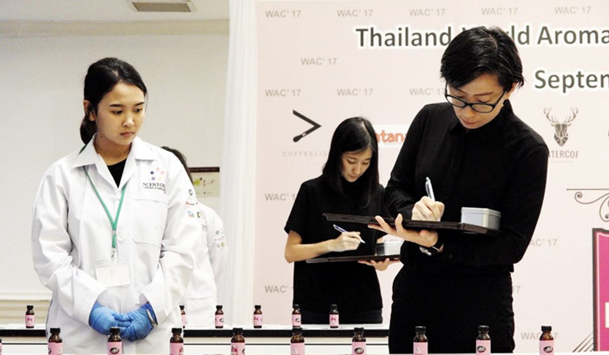 ผ่านไปแล้วกับการแข่งขันนักดมกลิ่นกาแฟชิงแชมป์ประเทศไทย