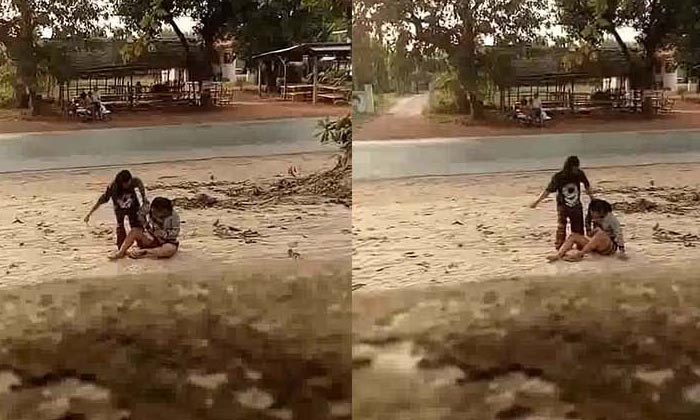 แม่เอาทรายลูบหน้า-ยัดปากลูก แค้นใจโดน “หลวงตา” ล่วงละเมิดทางเพศ