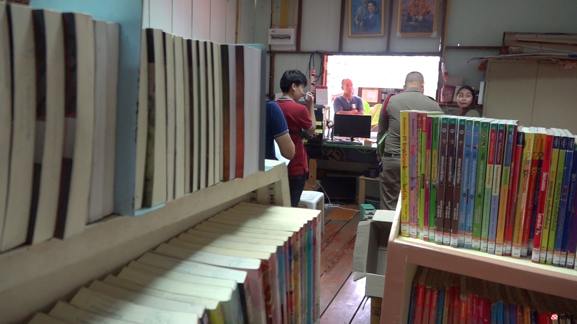 เหิมเกริม! คนร้ายงัดห้องสมุดเด็กสวนดอกคูน กวาดเงิน 2 หมื่นล่องหนหนี