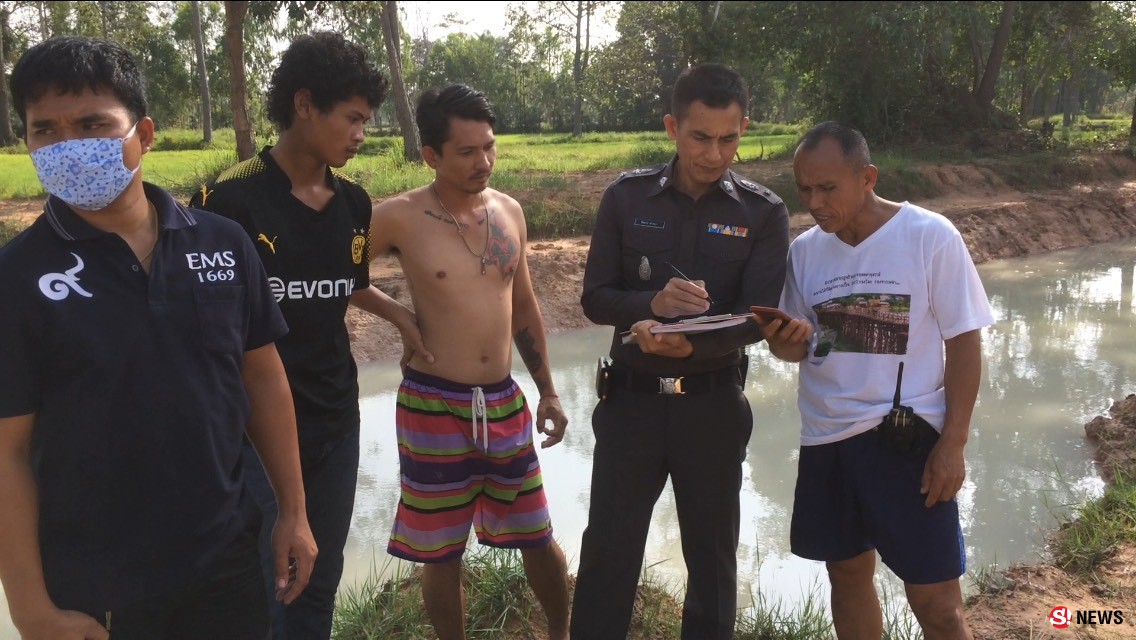 สะเทือนใจ ตาพาหลานชายออกไปเลี้ยงกลางวัวทุ่งนา เพลอแป๊บเดียวหลานจมน้ำเสียชีวิต