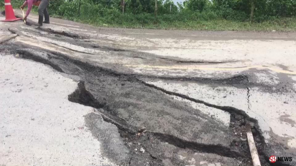 วิกฤตรอยแยก “โจ๊ะโหวะ” ทำถนนทรุดยาว 150 เมตร เตือน นทท.ระวังขึ้นภูทับเบิก  