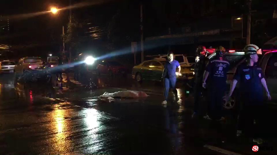 โดดให้รถชน-คนขับรถเก๋งยันเสียงแข็งขับแค่ 60 ก่อนหนุ่มวิ่งตัดหน้าชนดับคาที่