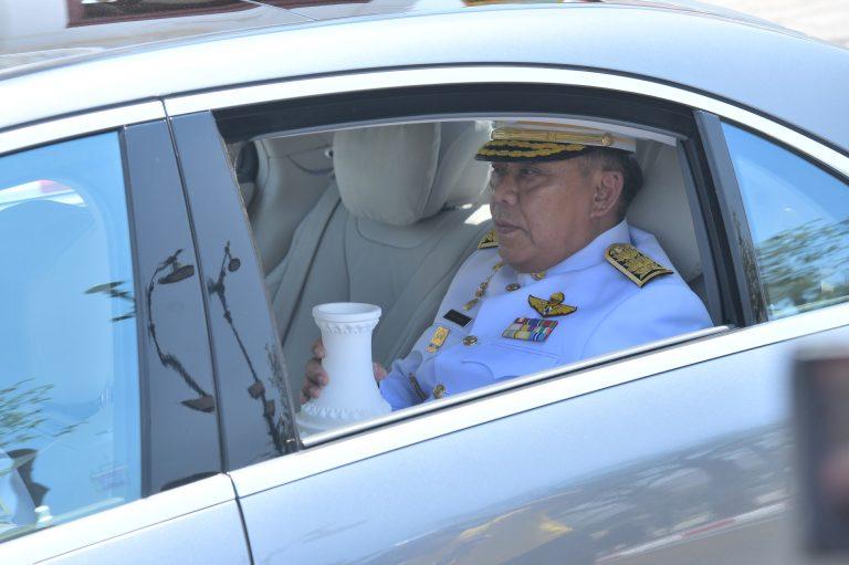 ซ้อมริ้วขบวนพระราชพิธี