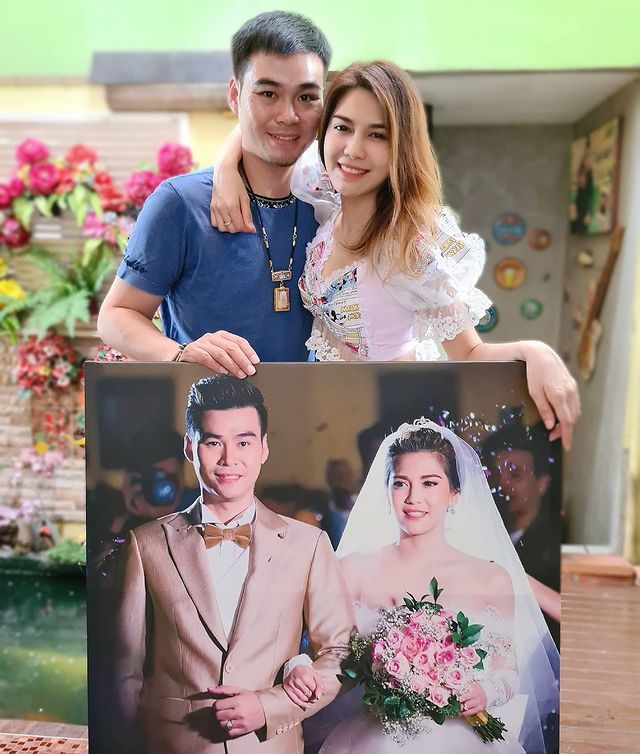 พั้นซ์ วรกาญจน์ กับสามี