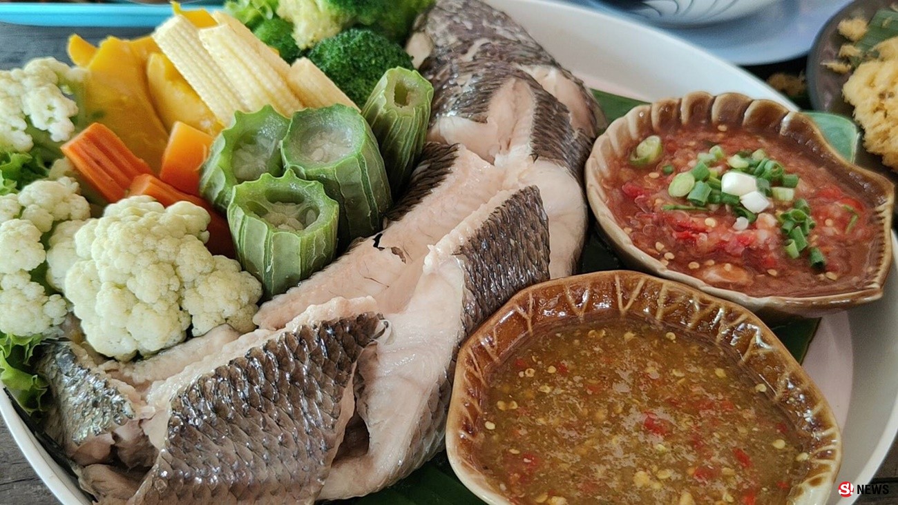 กรรณิการ์/พิษณุโลก/ชิมต้มยำอึ่งไข่ใบมะขามอ่อนฝนแรกของฤดูกาลหาทานยาก1ปีมีครั้งเดียว