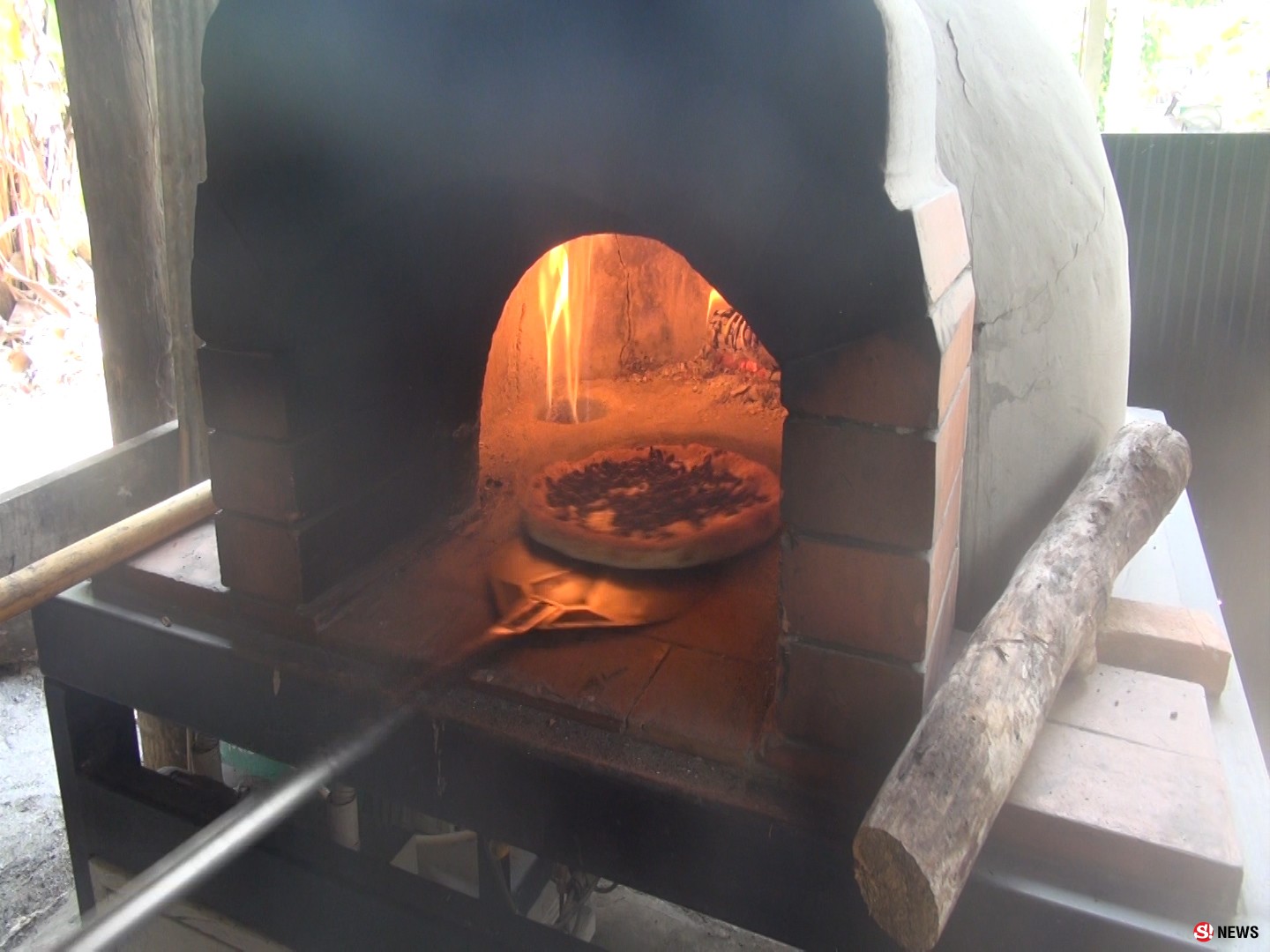 ฮือฮาพิชซ่าหน้าเห็ดถอบ หน้าแมงมันขายดีออเดอร์รัวๆ