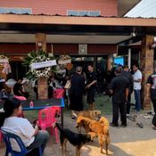 680303ขอนแก่น สุดเศร้าจัดงานแต่งในงานศพสานฝันครูเดียวดายหลังเสียชีวิตจากอุบัติเหตุ