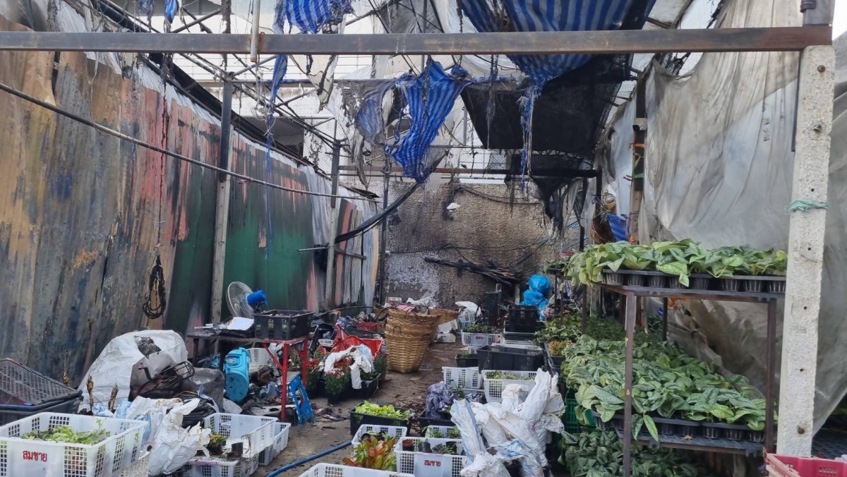 นนทบุรี ต่อข่าว อัศจรรย์ เพลิงไหม้ร้านค้าวอด 3 ห้อง แต่ภาพถ่ายในหลวง ร.9 ทรงก้มกราบ สมเด็จย่า กลับไม่ไหม้