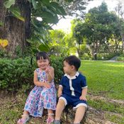 น้องเอลิเซีย น้องแพทริค