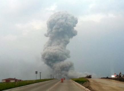 โรงงานปุ๋ยระเบิดที่เท็กซัส