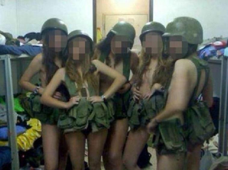 ทหารหญิงอิสราเอล ถ่ายภาพโป๊