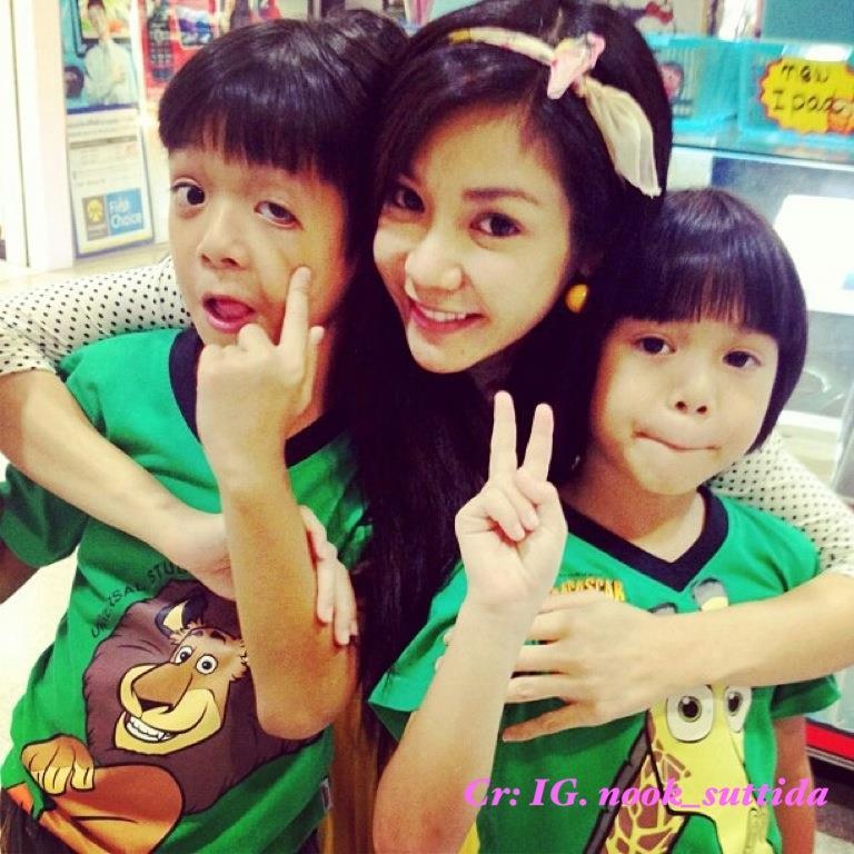 ลูกนุ๊ก สุธิดา น้องปิปโป้ น้องปาแปง