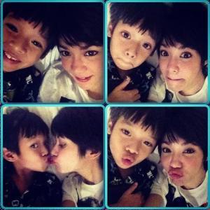 ลูกนุ๊ก สุธิดา น้องปิปโป้ น้องปาแปง