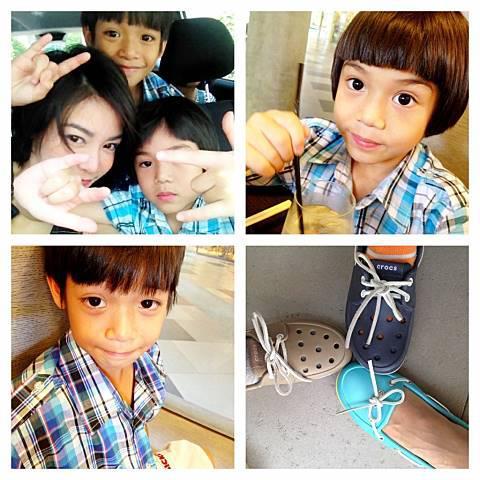 ลูกนุ๊ก สุธิดา น้องปิปโป้ น้องปาแปง