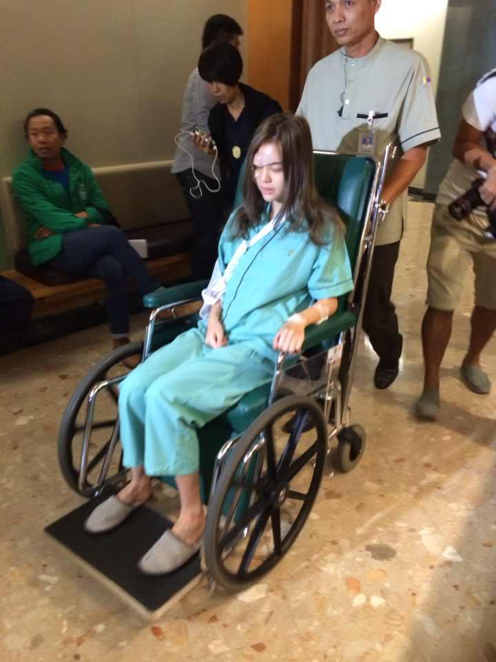 ไอซ์ ปรีชญา รถชน