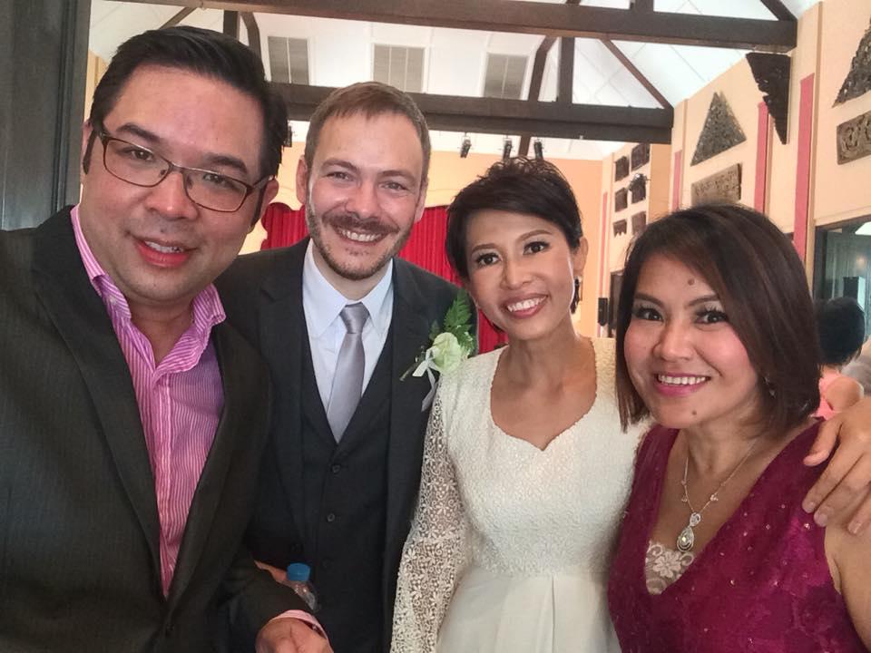 กรุณา บัวคำศรี แต่งงาน