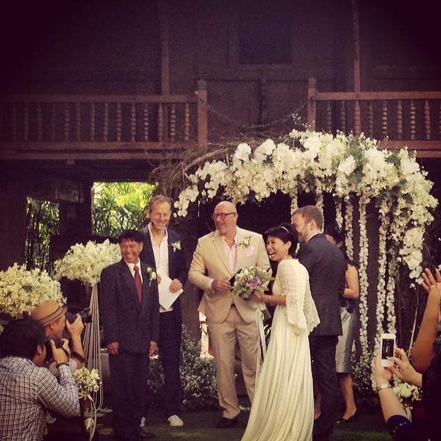 กรุณา บัวคำศรี แต่งงาน