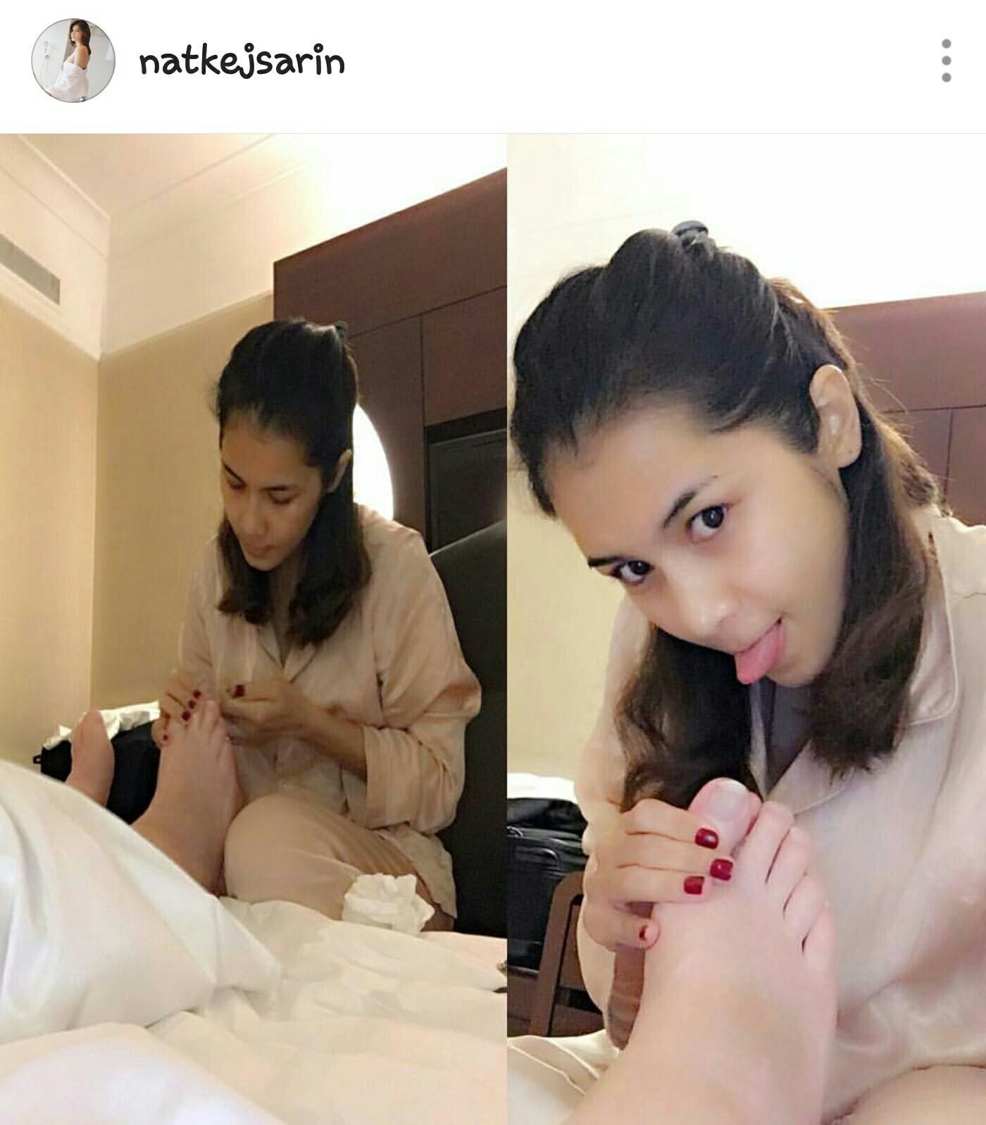 น้องแน๊ต และ สามีฝรั่ง