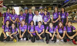 แบโผ! "14 นักตบลูกยางสาวไทย" ลุยศึกมองเทรอซ์ มาสเตอร์ 2017