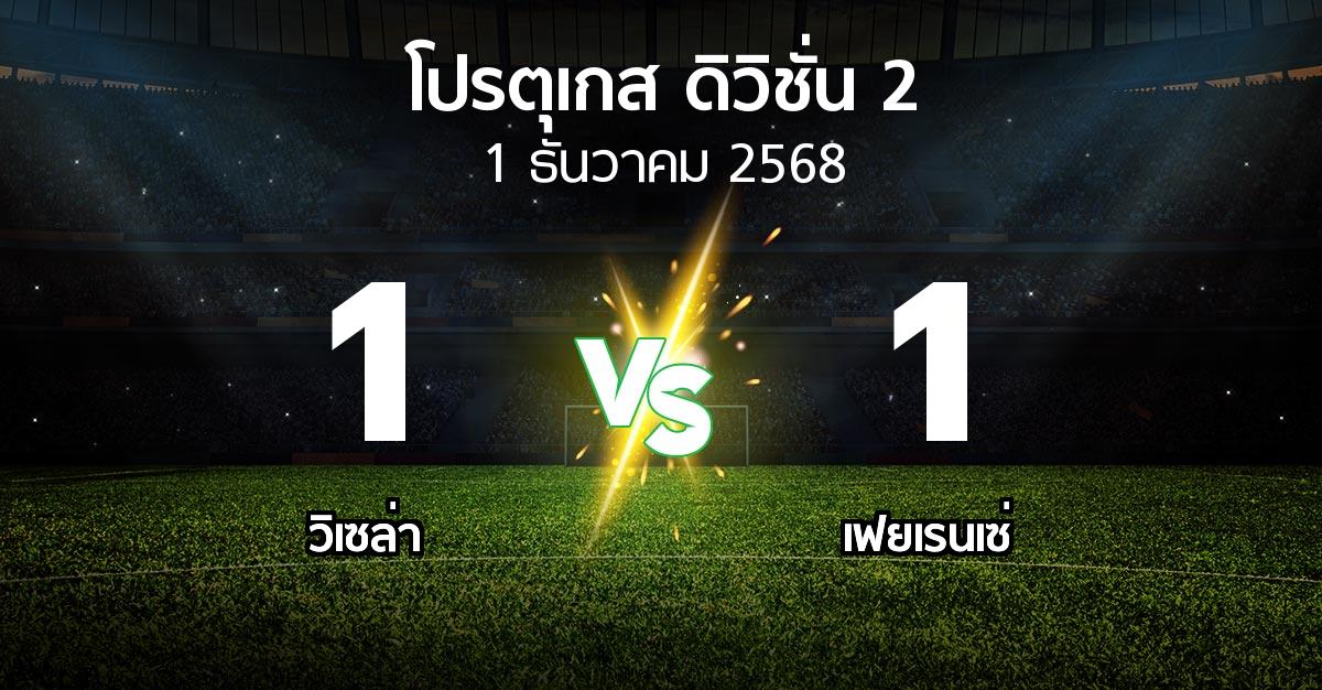 ผลบอล : วิเซล่า vs เฟยเรนเซ่ (โปรตุเกส-ดิวิชั่น-2 2025-2026)