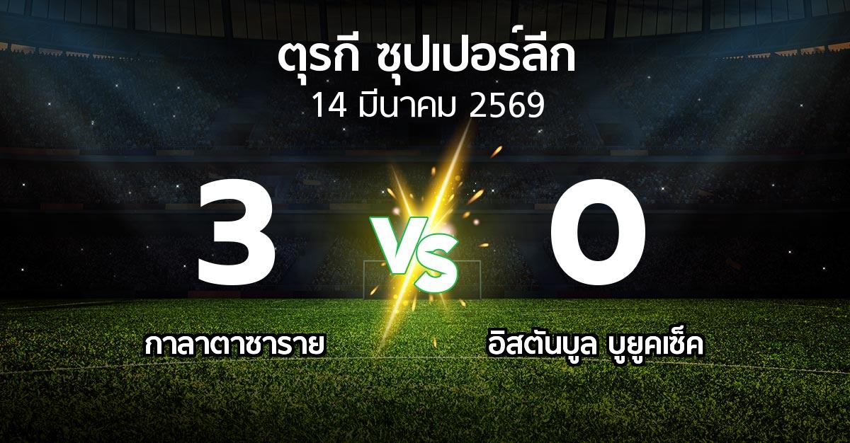 ผลบอล : กาลาตาซาราย vs อิสตันบูล บูยูคเซ็ค (ตุรกี-ซุปเปอร์ลีก 2025-2026)