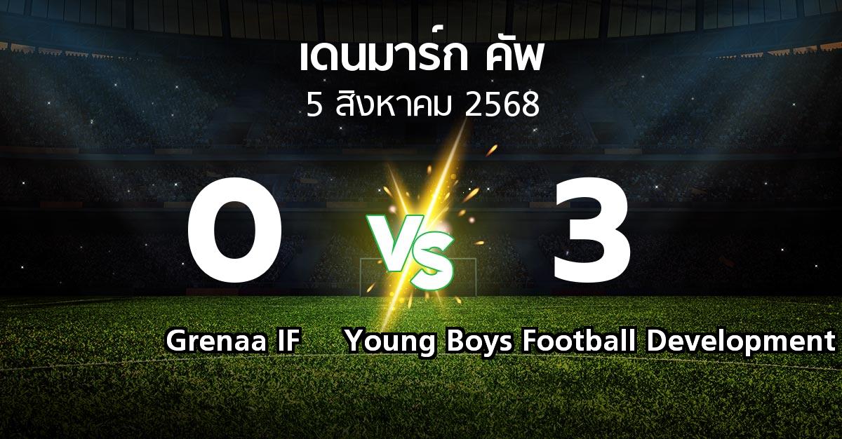 ผลบอล : Grenaa IF vs Young Boys Football Development (เดนมาร์ก-คัพ 2025-2026)