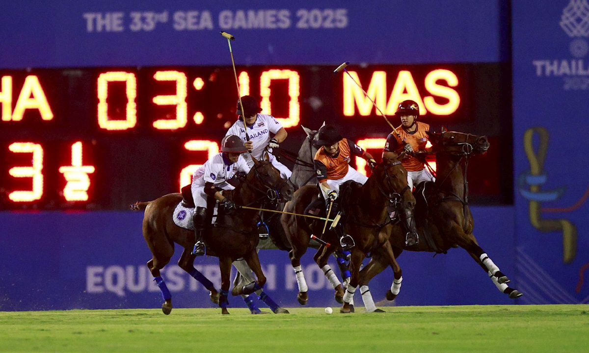 ทีมนักกีฬาขี่ม้าโปโลทีมชาติไทย คว้าเหรียญเงิน ประเภท Handicap 4–6 Goals ในซีเกมส์ ครั้งที่ 33