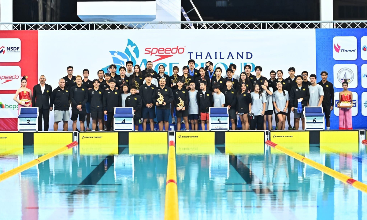 "ชมรมว่ายน้ำสิงห์" ร้อนแรงทะลุจุดเดือด เหล่าฉลาม-เงือกรวมพลังโกย 40 เหรียญทองปิดสระชิงแชมป์ประเทศไทย ปี 2569