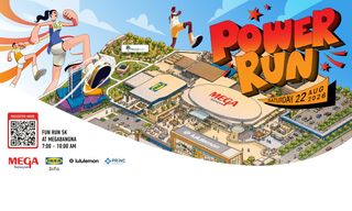 เมกาบางนา จับมือ IKEA, LULULEMON และโรงพยาบาลพริ้นซ์ สุวรรณภูมิ จัดงานวิ่ง "POWER RUN" ครั้งแรกในประเทศไทย