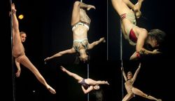 "Pole Dance" ลีลาน่ายล