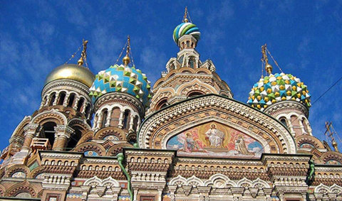 โบสถ์แห่งการคืนชีพ รัสเซีย