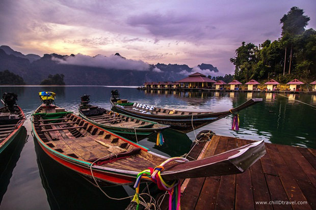 ที่เที่ยวหน้าฝนสถานที่ 3  อุทยานแห่งชาติเขาสก