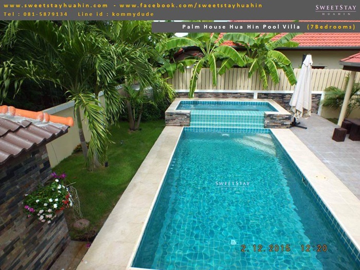 บ้านพักหัวหิน Palm House Hua Hin Pool Villa