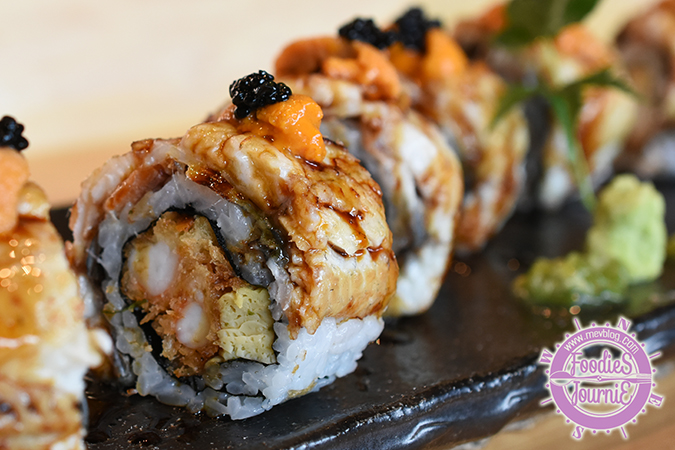 Uramaki  = inside-out roll