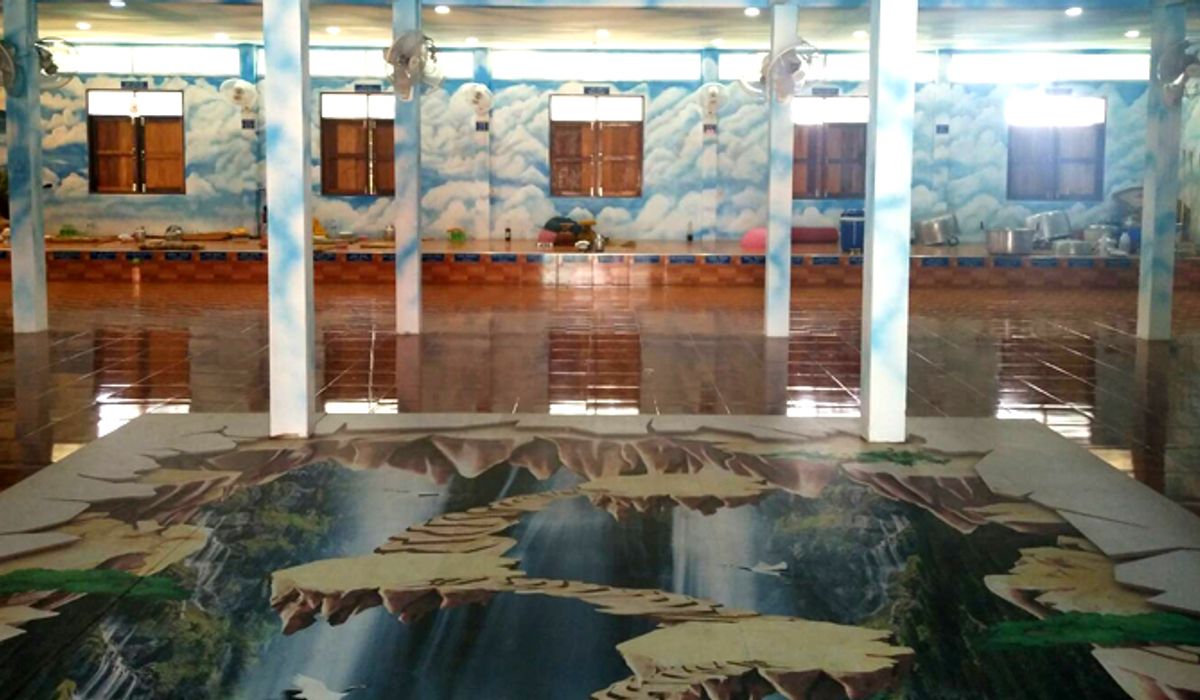 "วัดบ้านหัวทำนบ" พาชมความสวยงามของก้อนเมฆ เหมือนชีวิตได้ขึ้นสวรรค์