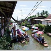 ตลาดน้ำคลองลัดพลี อ.ดำเนินสะดวก