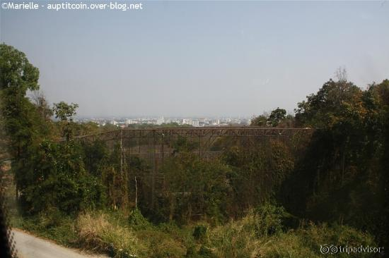 vue sur Chiang Mai du zoo