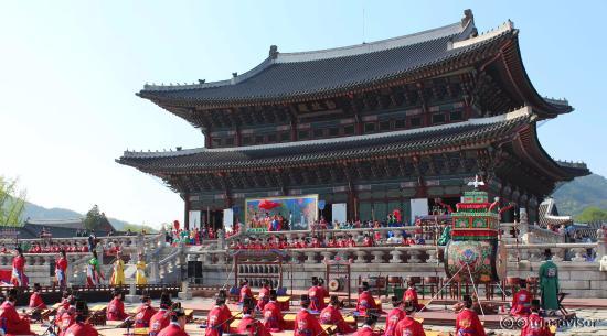 Korean Traditional music at Gyeongbokgung Palace