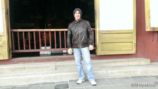 Enjoing the idea of being in a UNESCO World Heritage Palace