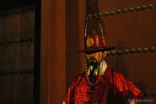 One of the royal guards.